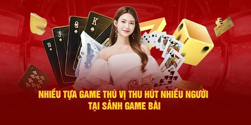 Game bài 33win có vô vàn trò chơi đặc sắc