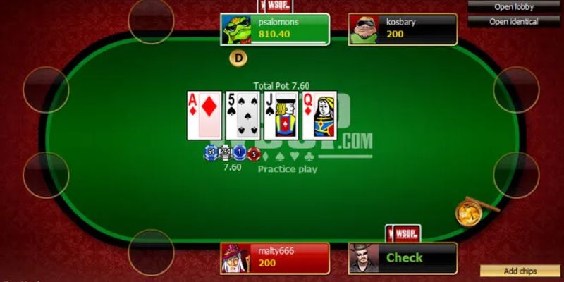 Luật lệ trò chơi Poker live 33WIN