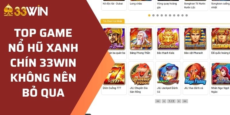 FC slots 33WIN giải trí đỉnh cao